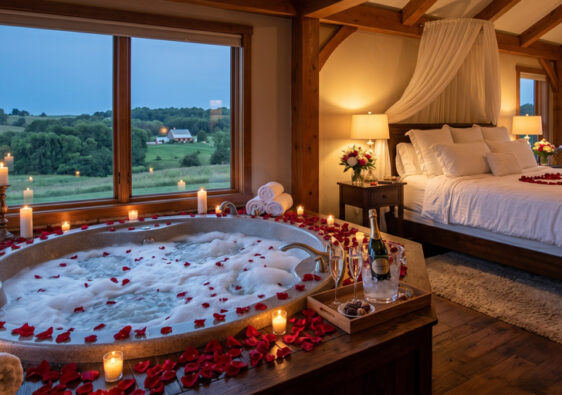 Hotels with Jacuzzi Suites in Orange City Iowa for couple